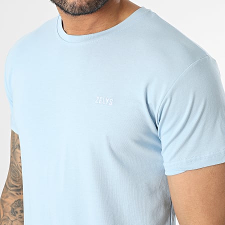 Zelys Paris - Camiseta azul claro