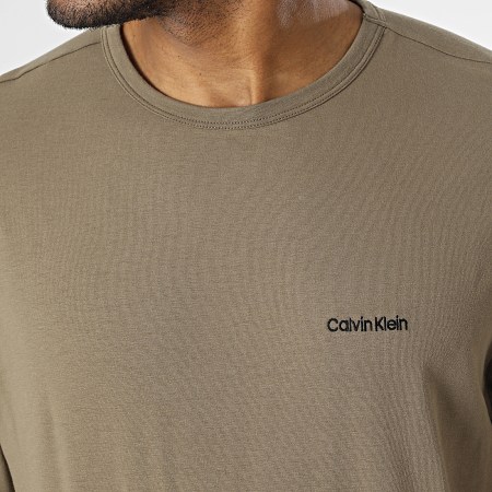 Calvin Klein - Tee Shirt NM2298E Vert Kaki