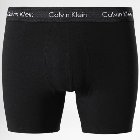 Calvin Klein - Lot De 3 Boxers NB1770A Noir Beige