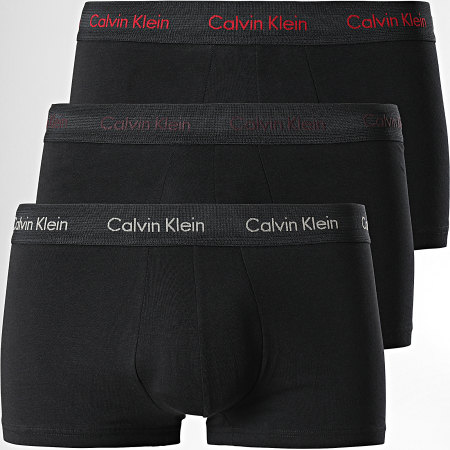 Calvin Klein - Juego de 3 bóxers U2664G Negro