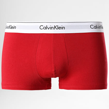 Calvin Klein - Juego De 3 Boxers NB2380A Negro Rojo Marrón