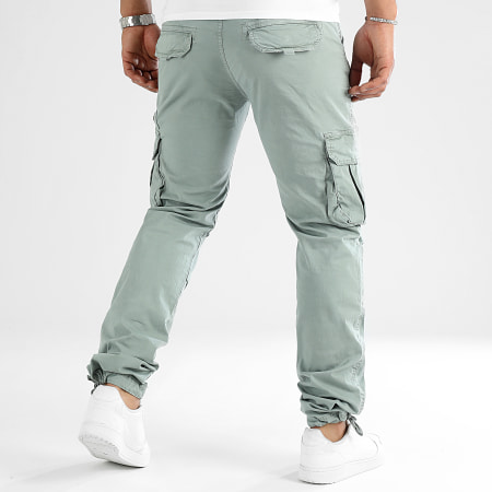 LBO - 0371 Pantaloni cargo blu e grigio