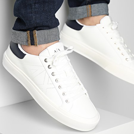 Armani Exchange - Sneakers XUX166-XV653 Bianco ottico Navy