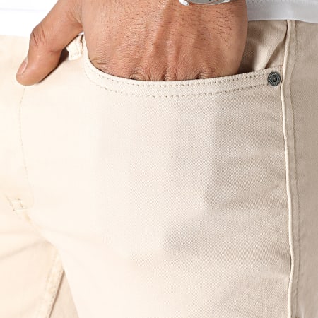 Blend - Pantalones cortos de jean 20713333 Beige