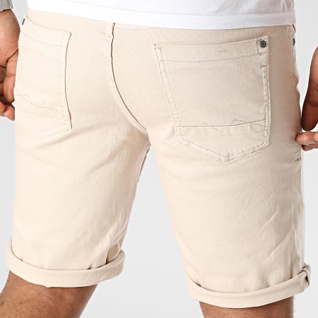 Blend - Pantalones cortos de jean 20713333 Beige