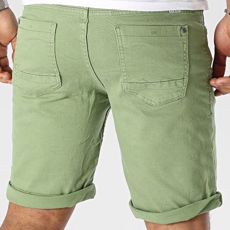 Blend - Pantalones cortos de jean 20713333 Verde