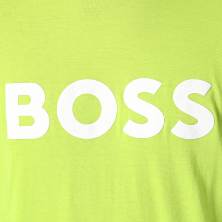 BOSS - Camiseta Thinking 1 50481923 Verde