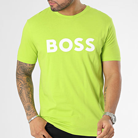 BOSS - Tee Shirt Thinking 1 50481923 Vert