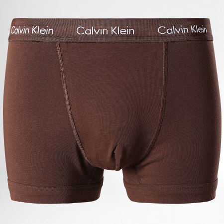 Calvin Klein - Set di 3 boxer U2662G nero marrone