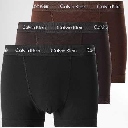 Calvin Klein - Juego de 3 bóxers U2662G Negro