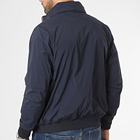 K-Way - Amaury Giacca con zip in jersey di nylon elasticizzato K2121PW Blu navy