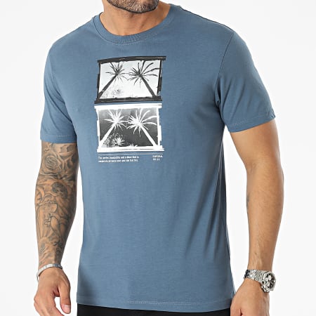 Kaporal - Tee Shirt Clif Bleu