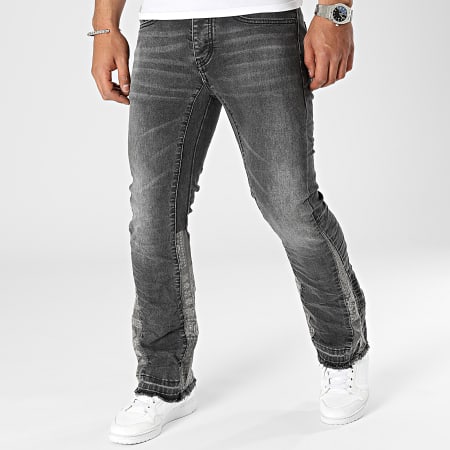 KZR - Jeans flare grigio antracite