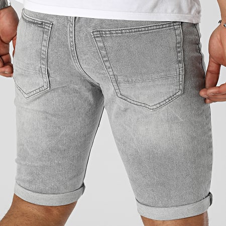 KZR - Pantalones cortos vaqueros grises