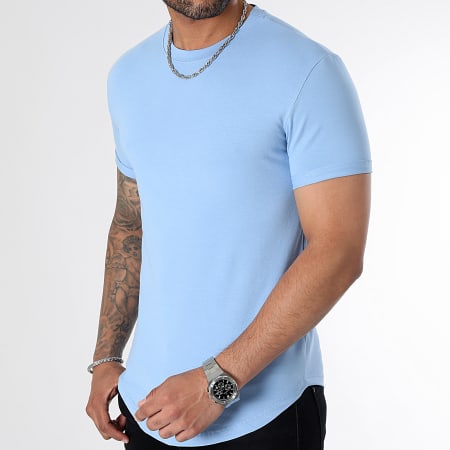 LBO - Camiseta oversize 0146 Azul claro
