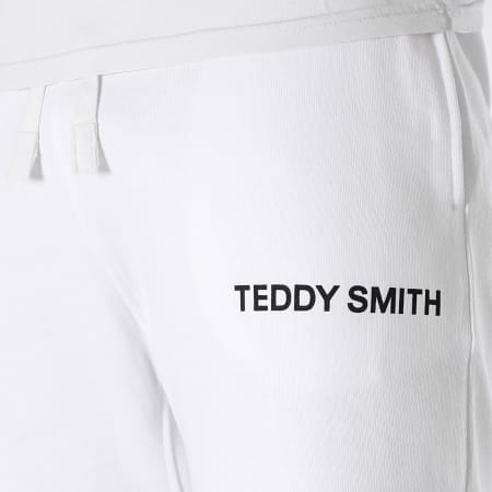 Teddy Smith - Short Jogging Required Blanc
