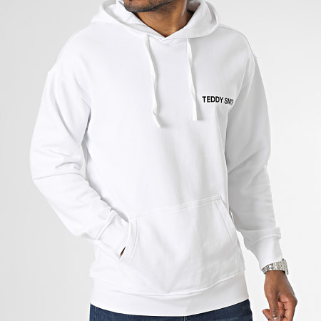 Teddy Smith Required Hoodie Blanco Ryses