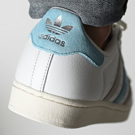 Adidas Originals - Superstar Zapatillas GY9381 Nube Blanco Azul Gris Uno