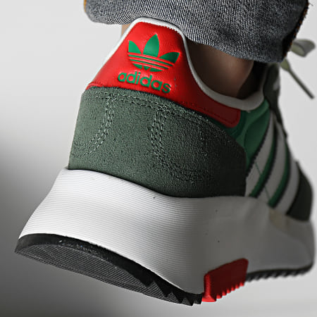 Adidas Originals - Retropy 2 Sneakers GX4638 Verde Cloud Bianco Ossido Verde