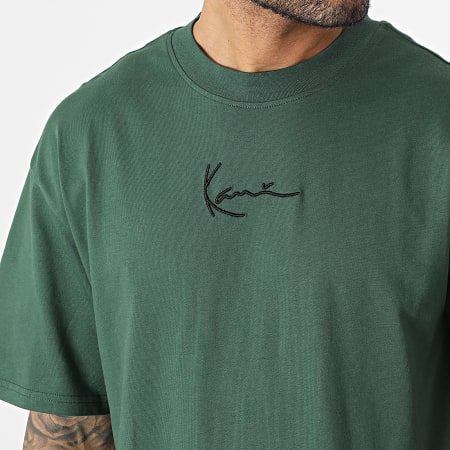 Karl Kani - Tee Shirt Small Signature Essential 6037466 Vert