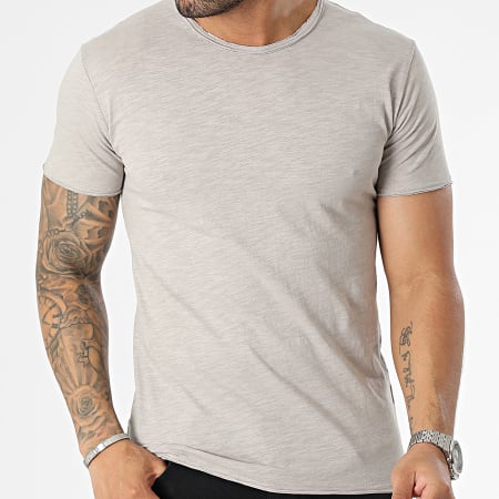 MTX - Camiseta gris jaspeada