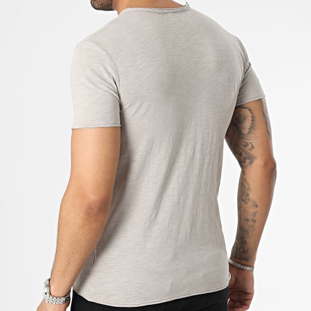MTX - Camiseta gris jaspeada