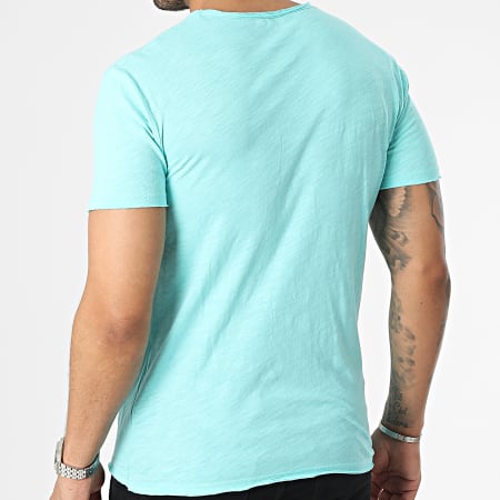 MTX - Tee Shirt Turquoise Chiné
