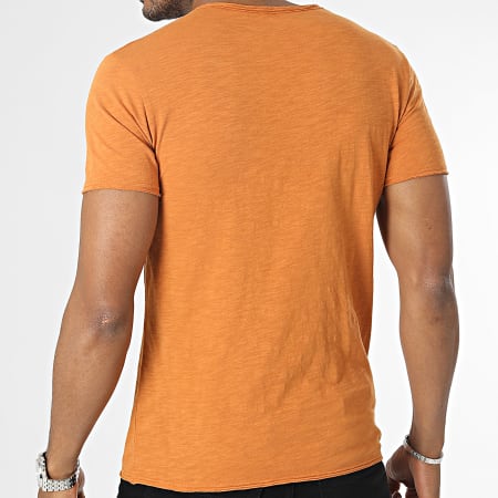 MTX - Tee Shirt Orange Chiné