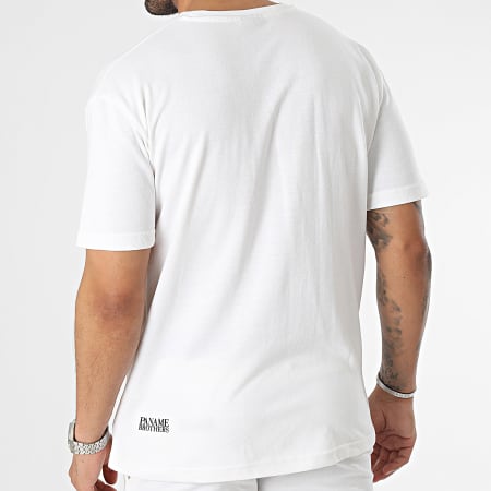 Paname Brothers - Set di maglietta bianca e pantaloncini da jogging Empire