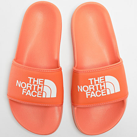 The North Face - Mujer Base Camp Slide III A4T2S Dusty Coral Naranja Blanco