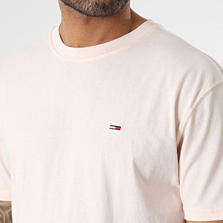 Tommy Jeans - Tee Shirt Classic Solid 6422 Rose