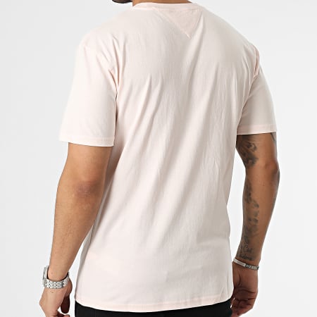 Tommy Jeans - Tee Shirt Classic Solid 6422 Rose