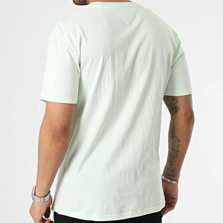 Tommy Jeans - Camiseta Classic Solid 6422 Verde claro