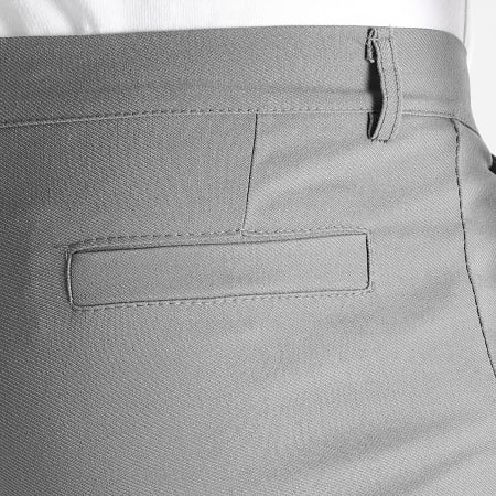 Frilivin - Set di 2 pantaloni chino neri grigio antracite