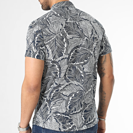 Indicode Jeans - Camisa de manga corta Lotan Navy