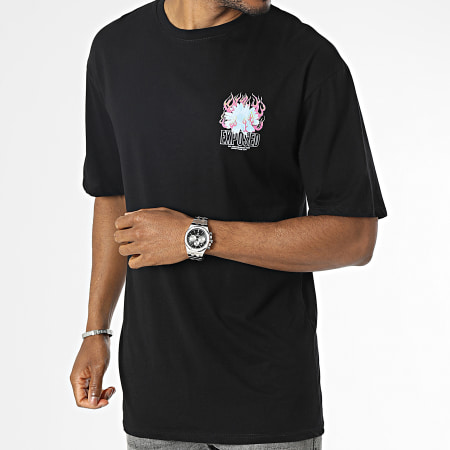 MTX - Camiseta Floral Negra