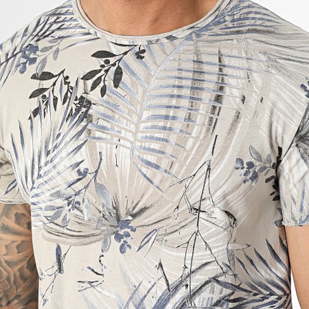 MTX - Camiseta Beige Floral