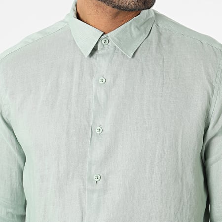 MTX - Camicia a maniche lunghe verde chiaro