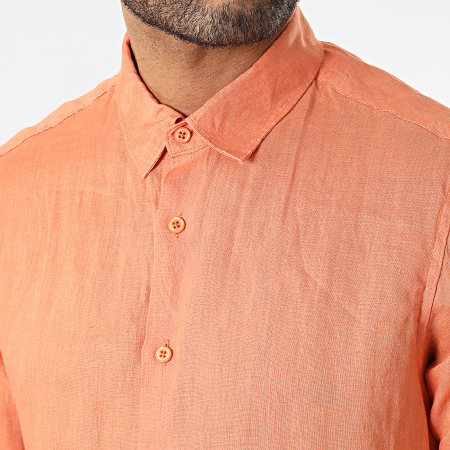 MTX - Camisa naranja de manga larga