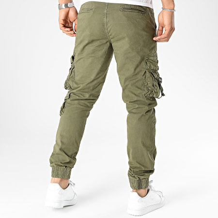 MTX - Pantalones cargo verde caqui