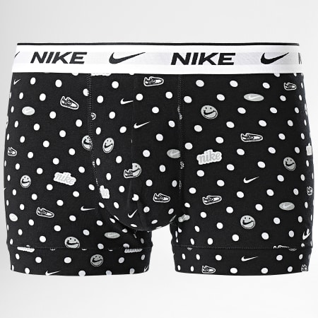Nike - Confezione da 6 boxer Everyday in cotone elasticizzato KE1008 nero bianco