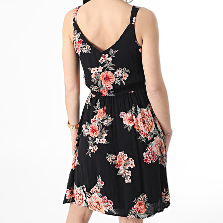 Only - Vestido Floral Mujer Karmen Life Negro