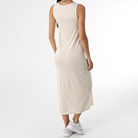 Only - Vestido Faustina Beige Mujer