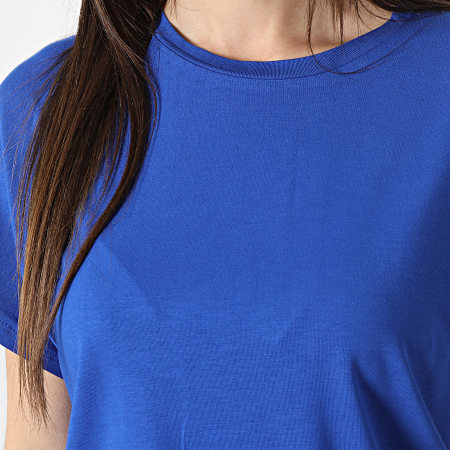 Only - Camiseta mujer Nelly Azul real