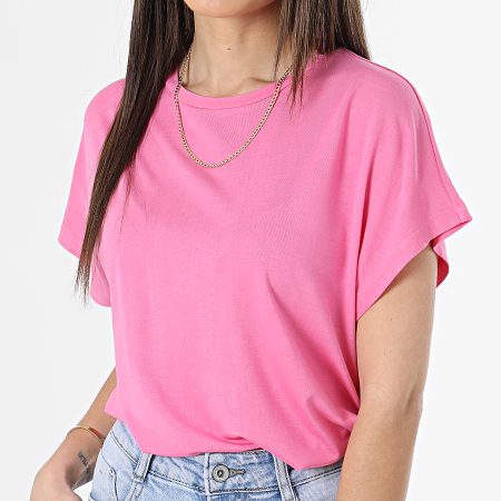 Only - Camiseta Mujer Nelly Rosa