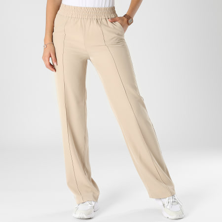 Only - Lucy-Laura Pantalones Mujer Beige