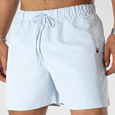 Tommy Hilfiger - Shorts de baño Medium Drawstring 2885 Azul claro