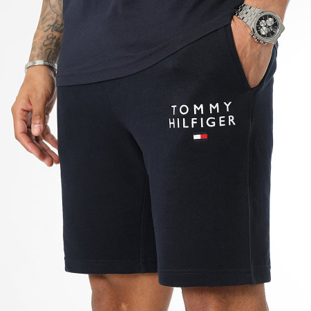Tommy Hilfiger - Ensemble Tee Shirt Et Short Jogging 2916 2881 Bleu Marine