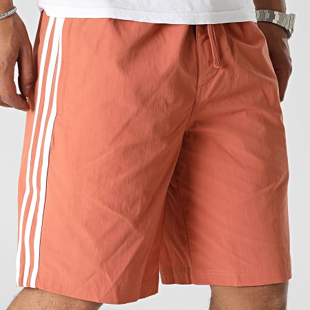 Adidas Originals - HK7388 Pantaloncini da jogging a fascia arancione