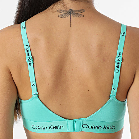 Calvin Klein - Sujetador de mujer QF7218E Verde claro